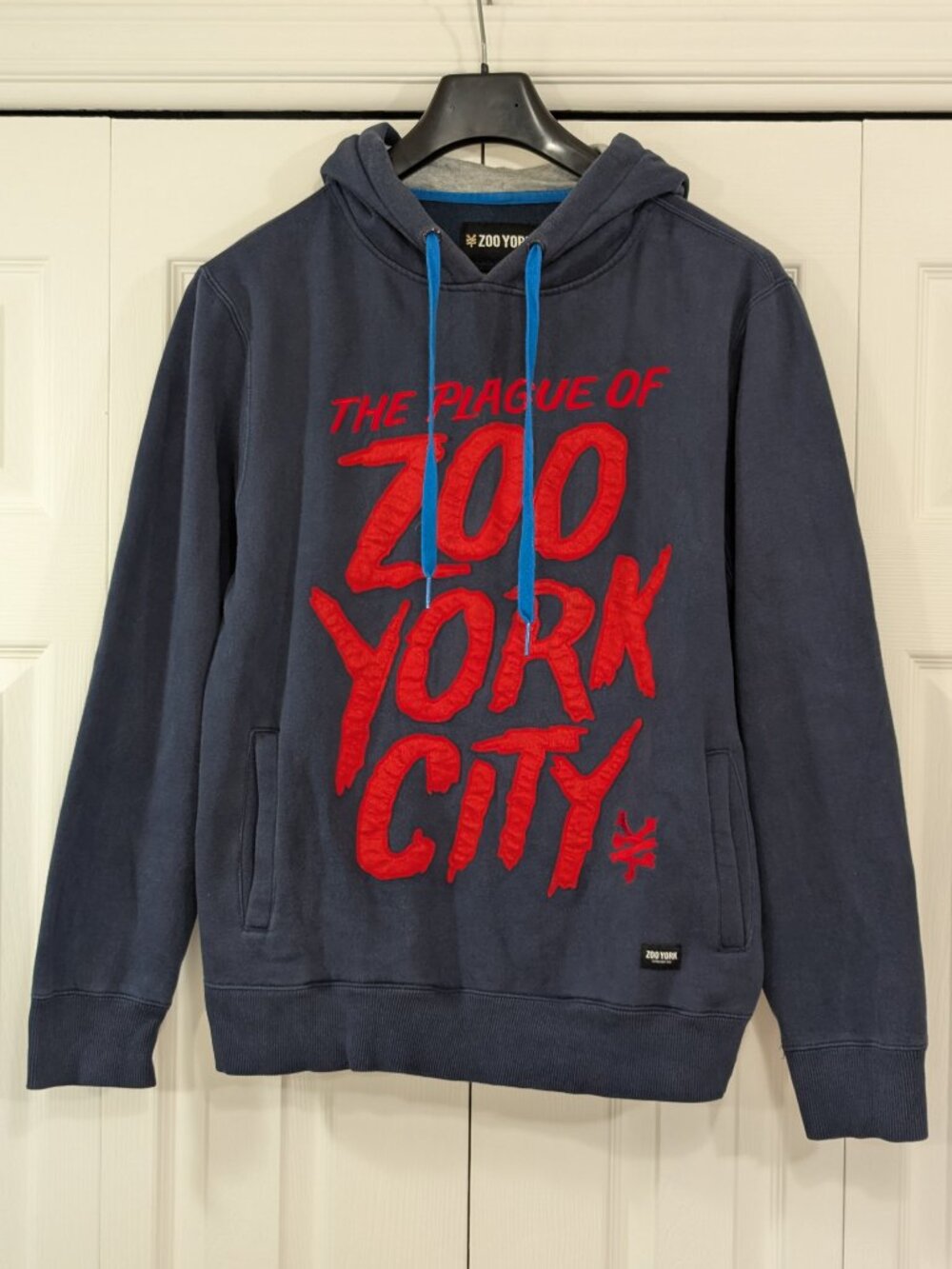 Zoo York Blue Hoodie - The Plague of Zoo York City